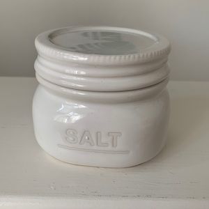 Cost Plus World Market Ceramic White Jar